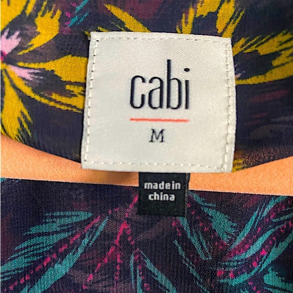 cabi Olivia floral top - Picture 5 of 6